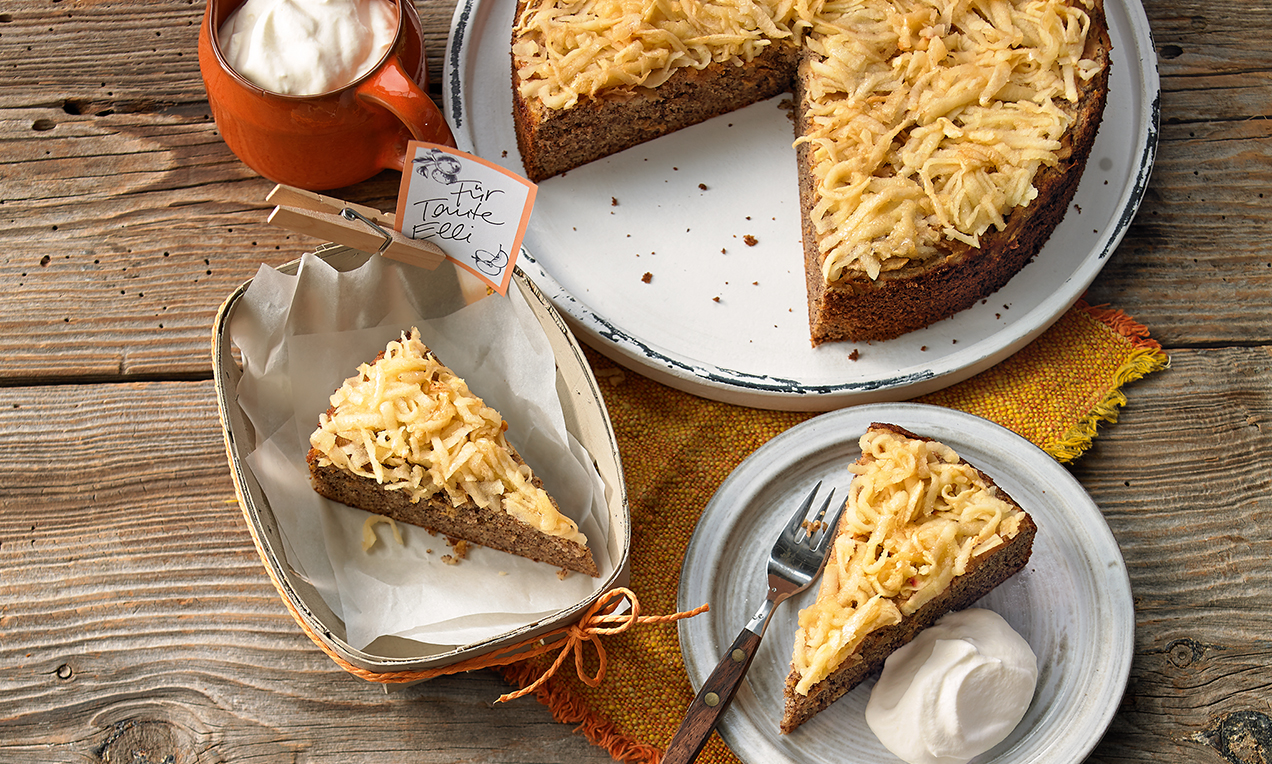 Apfel-Nusskuchen Rezept | Dr. Oetker