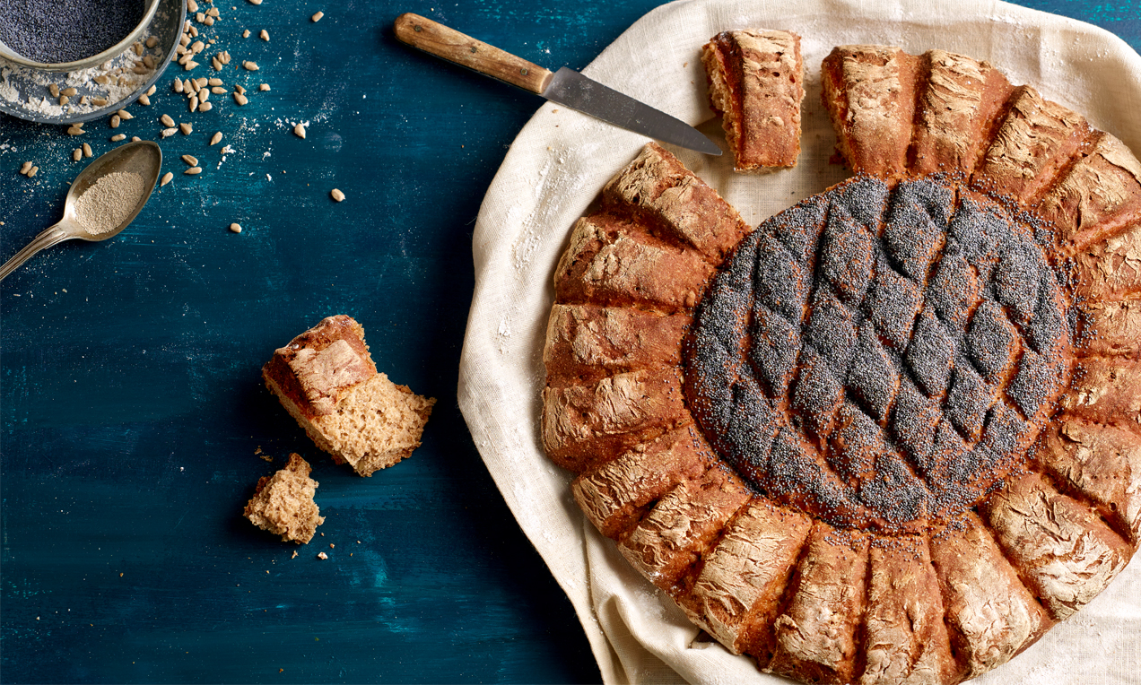 Sonnenblumen-Vollkorn-Mischbrot Rezept | Dr. Oetker