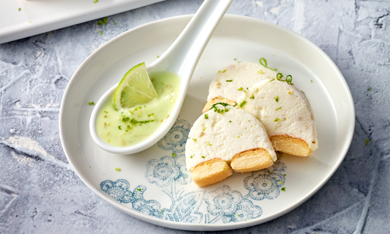 Joghurt-Limetten-Terrine Rezept | Dr. Oetker Joghurt-Limetten-Terrine Rezept | Dr. Oetker