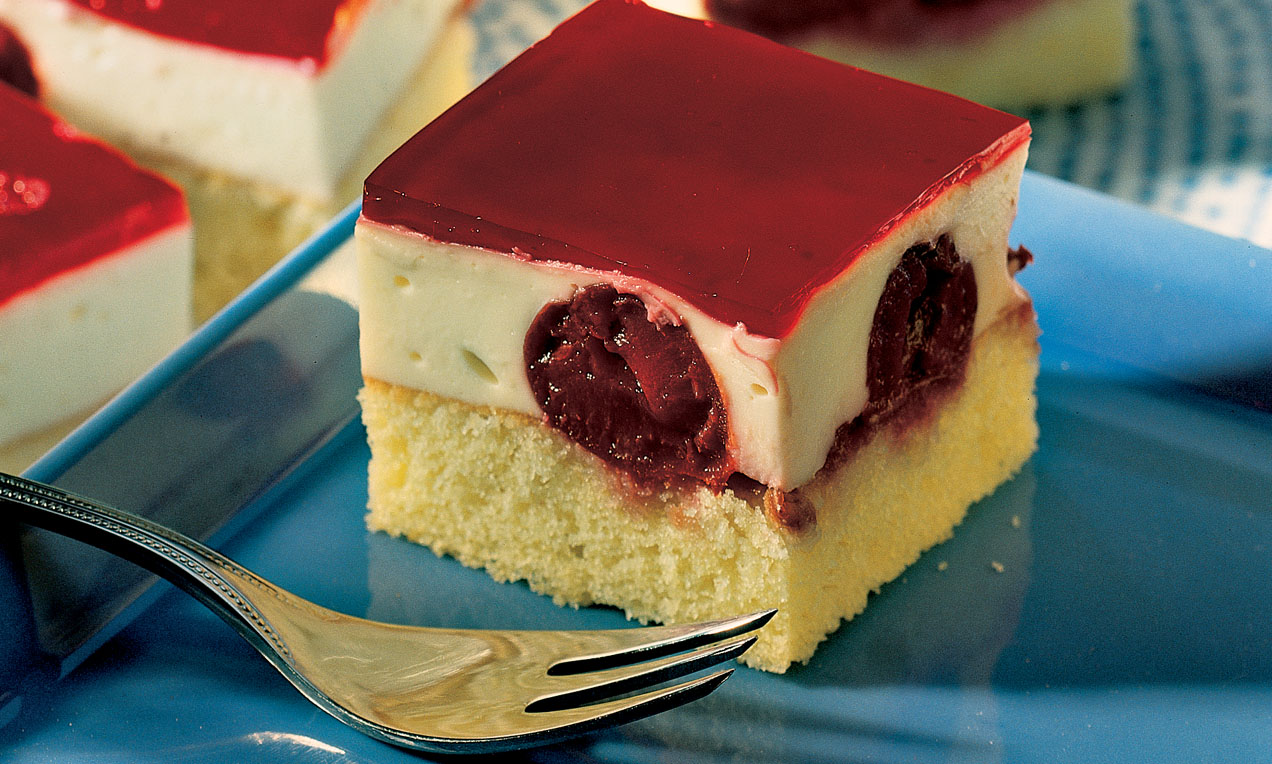 Sauerkirsch-Schnitten Rezept | Dr. Oetker