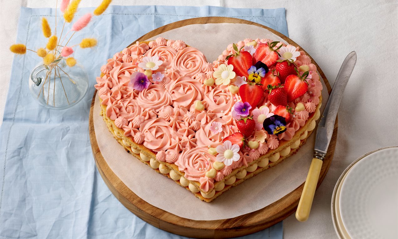 Herztorte Rezept | Dr. Oetker