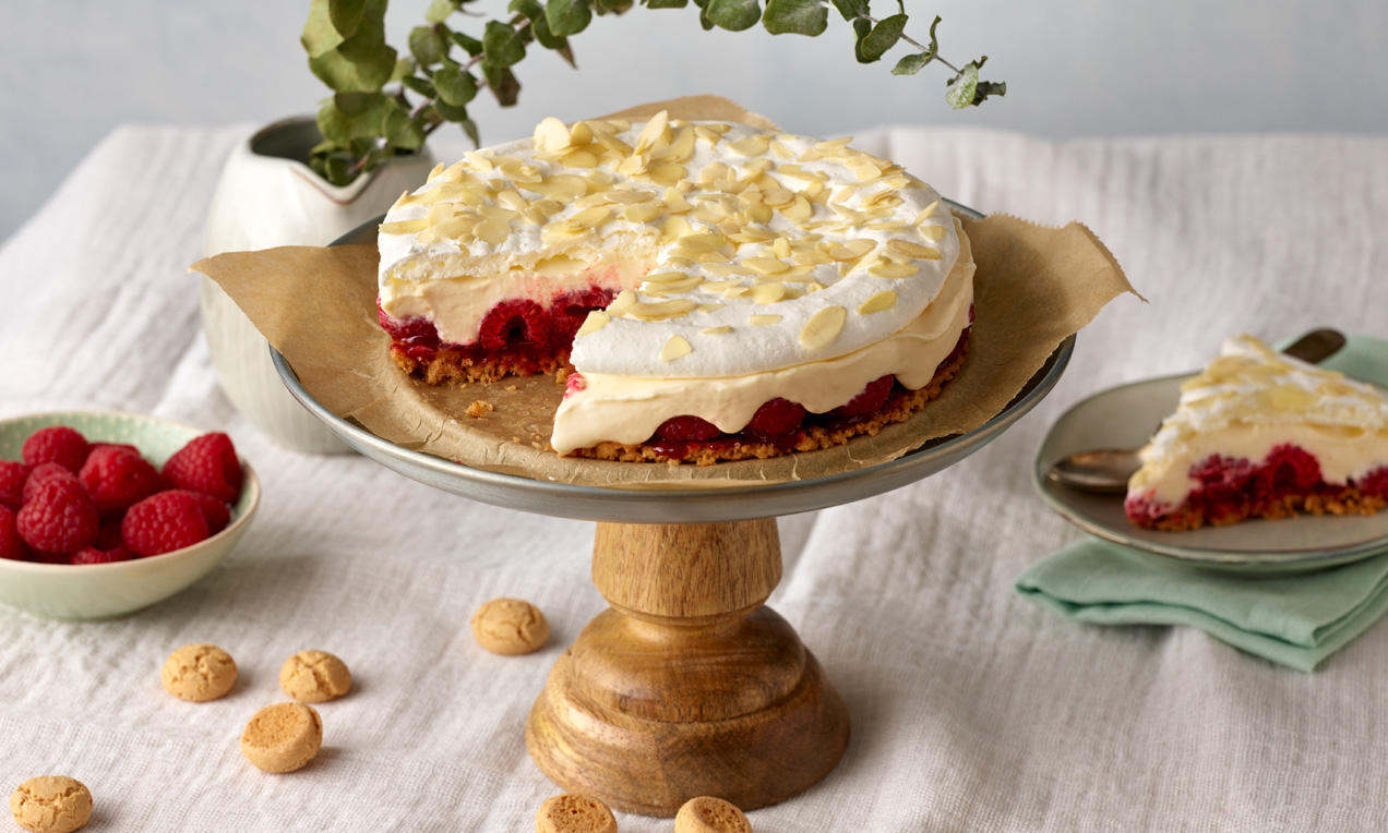 Himbeer-Baisertorte Rezept | Dr. Oetker