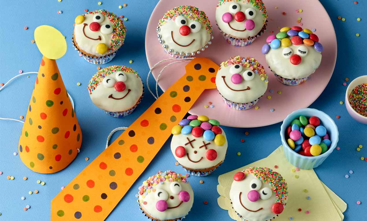 Clown Muffins Rezept | Dr. Oetker Clown Muffins Rezept | Dr. Oetker