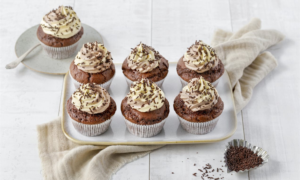 Vegane Schokomuffins Rezept | Dr. Oetker