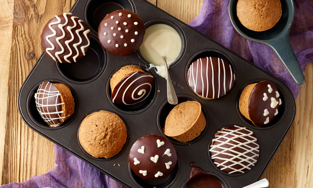 Nuss-Nougat-Muffins Rezept | Dr. Oetker