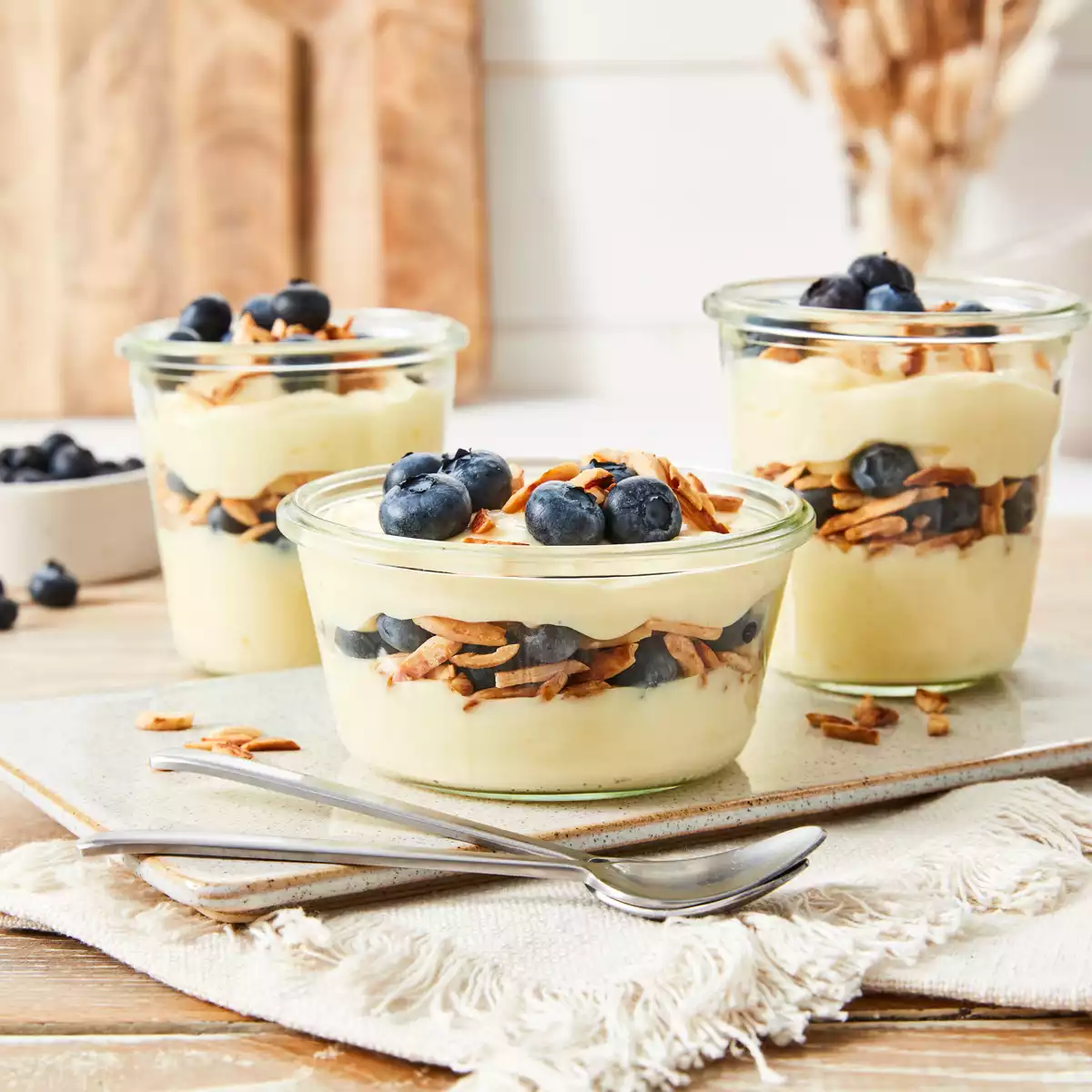 Heidelbeer-Mascarpone-Pudding