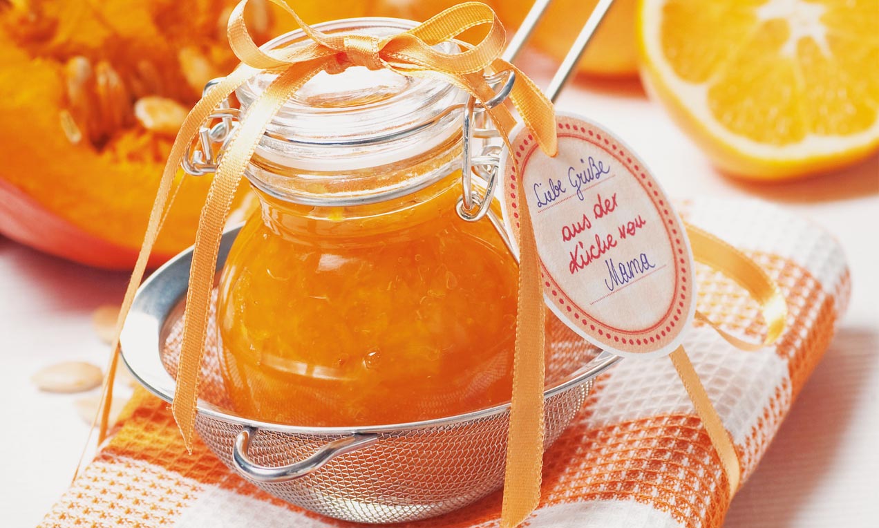 Kürbis-Orangenmarmelade Rezept | Dr. Oetker