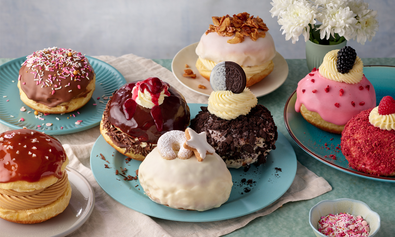 Krapfen mit verschiedenen Füllungen Rezept | Dr. Oetker Krapfen mit verschiedenen Füllungen Rezept | Dr. Oetker