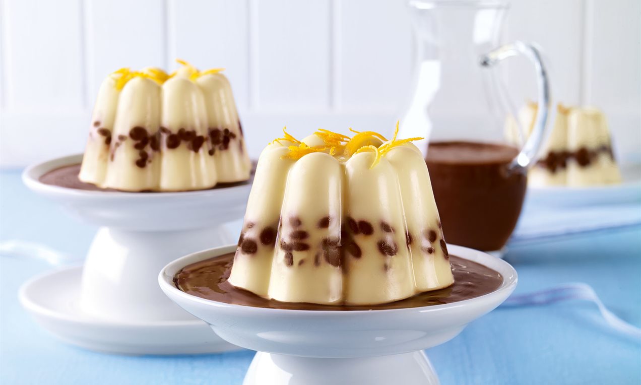 Pudding mit Schoko-Tröpfchen Rezept | Dr. Oetker