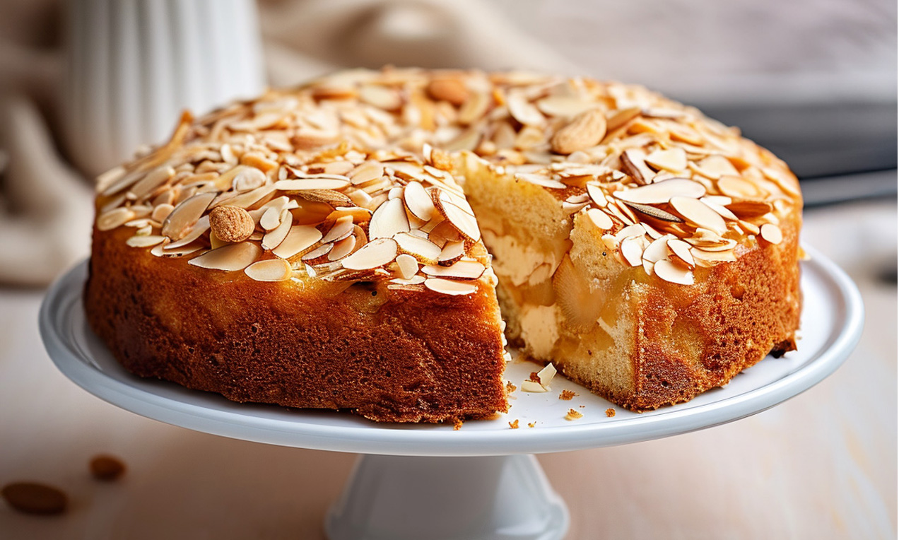 Apfel-Bienenstich-Torte Rezept | Dr. Oetker