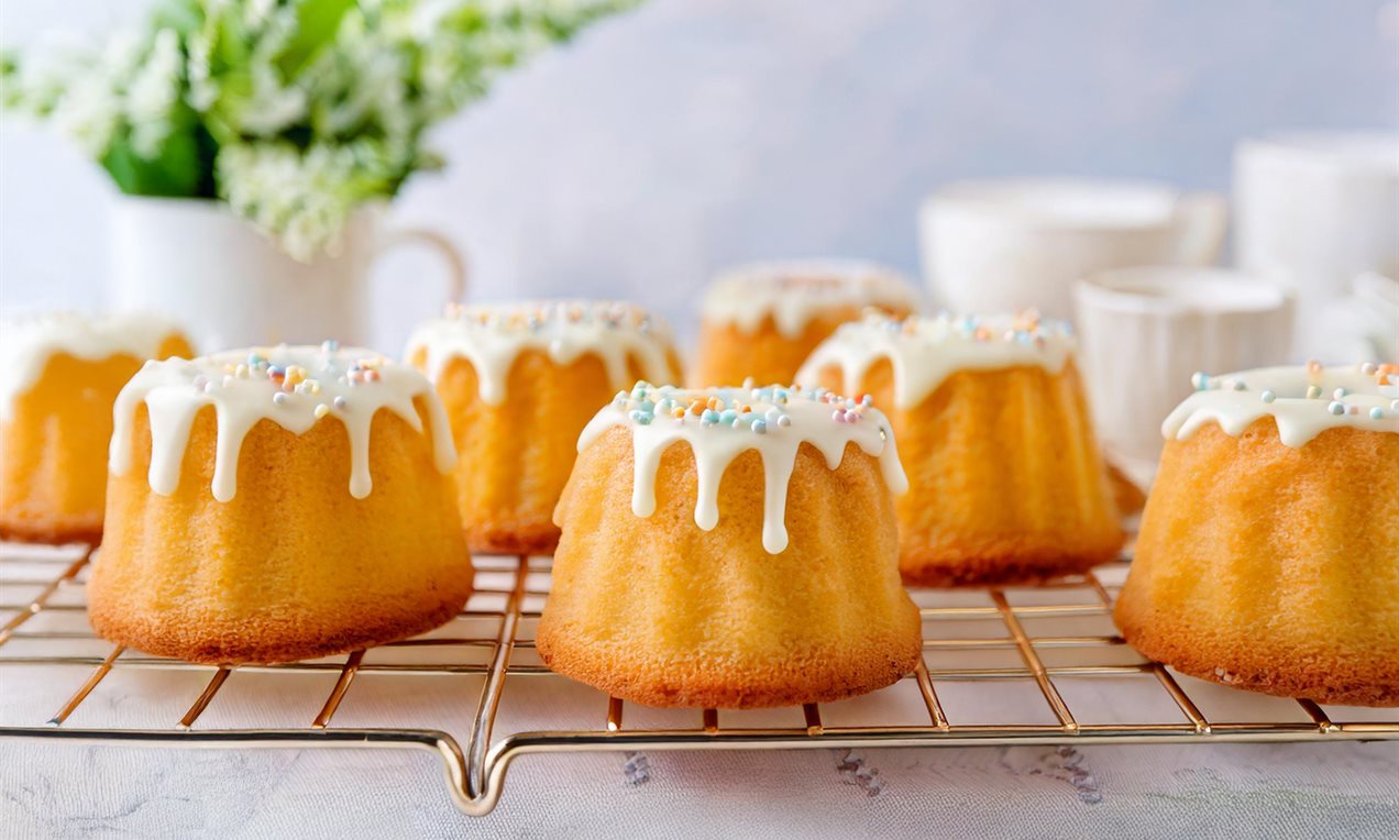 Mini-Eierlikör-Gugelhupfe Rezept | Dr. Oetker