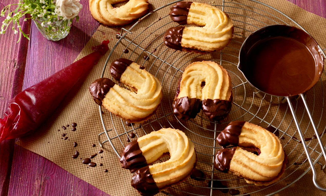 Linzer Kipferln Rezept | Dr. Oetker