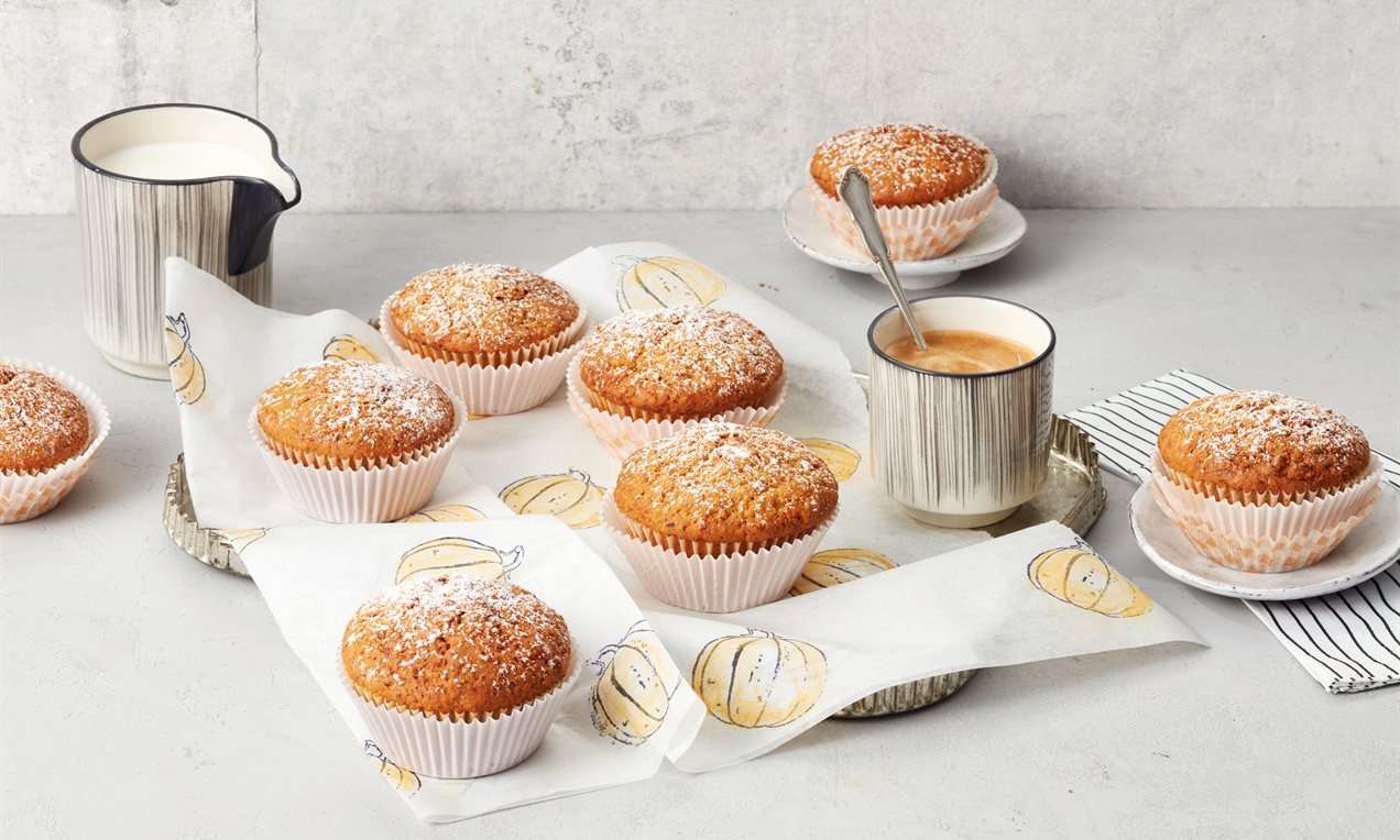 KürbisMuffins Rezept Dr. Oetker