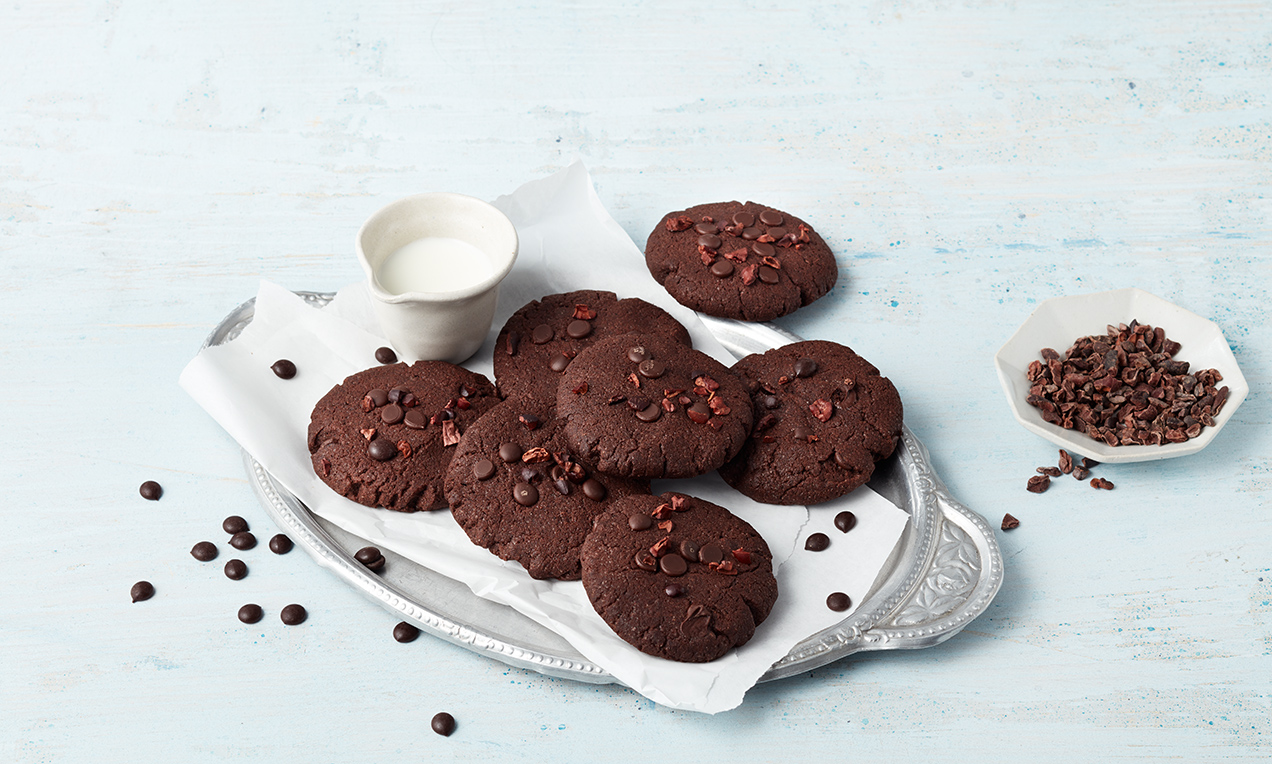 Vegane Schokokekse Rezept | Dr. Oetker