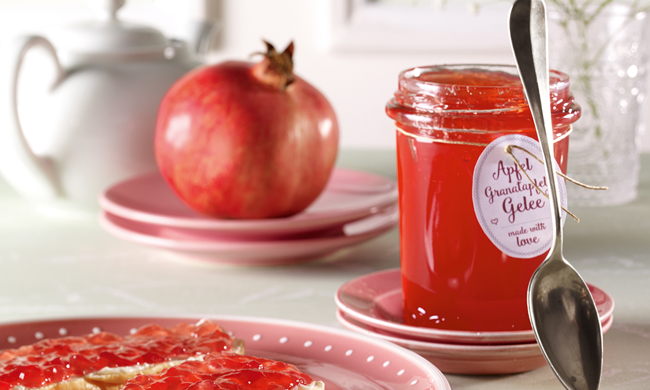 Apfel-Granatapfel-Gelee Rezept | Dr. Oetker
