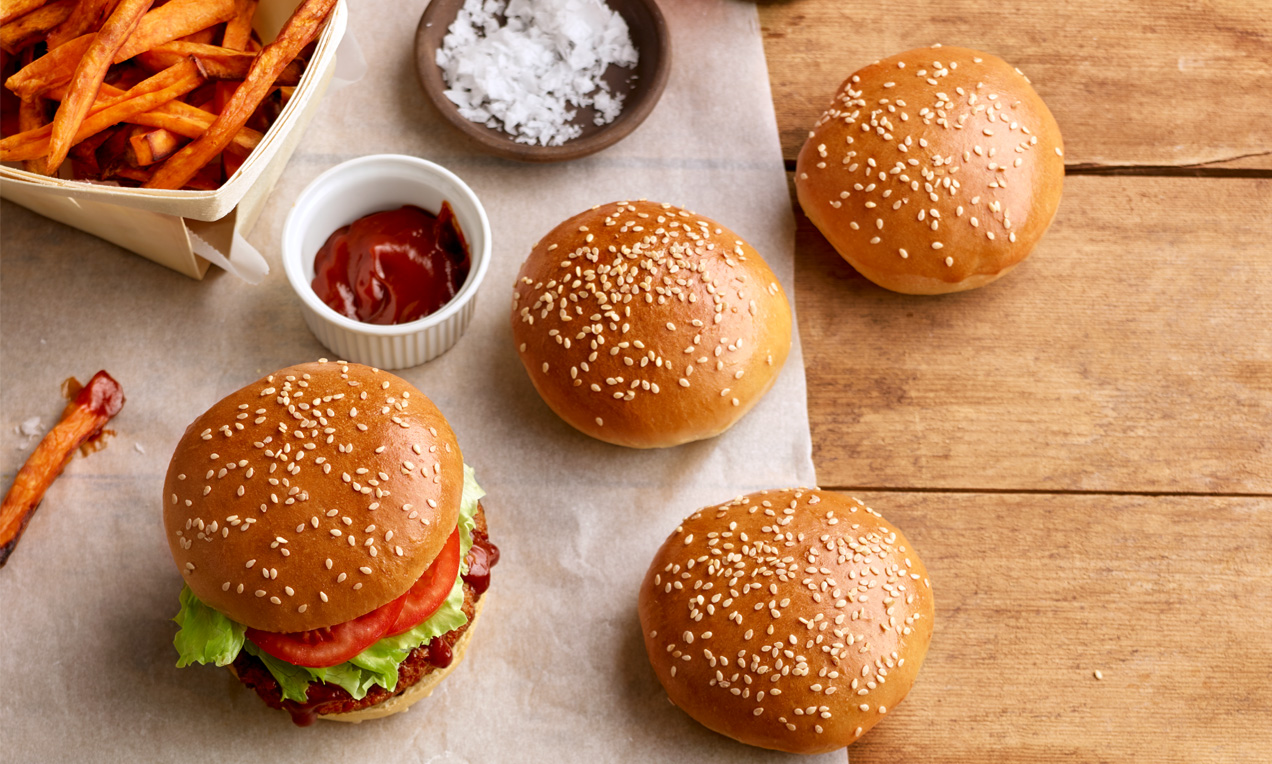 Burger Buns Rezept Dr. Oetker