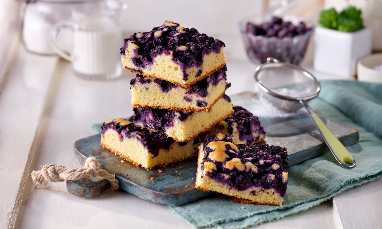 Heidelbeerkuchen Rezept | Dr. Oetker