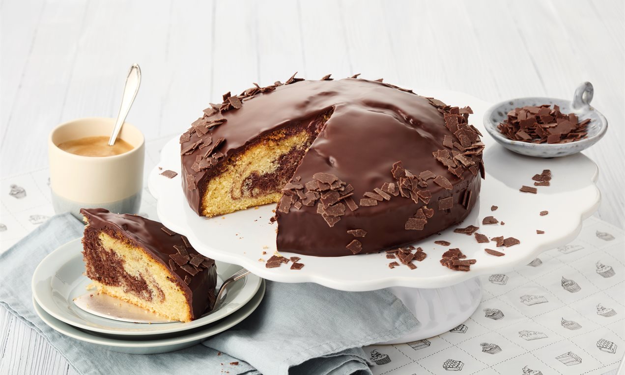 Marmorkuchen aus dem Airfryer Rezept | Dr. Oetker
