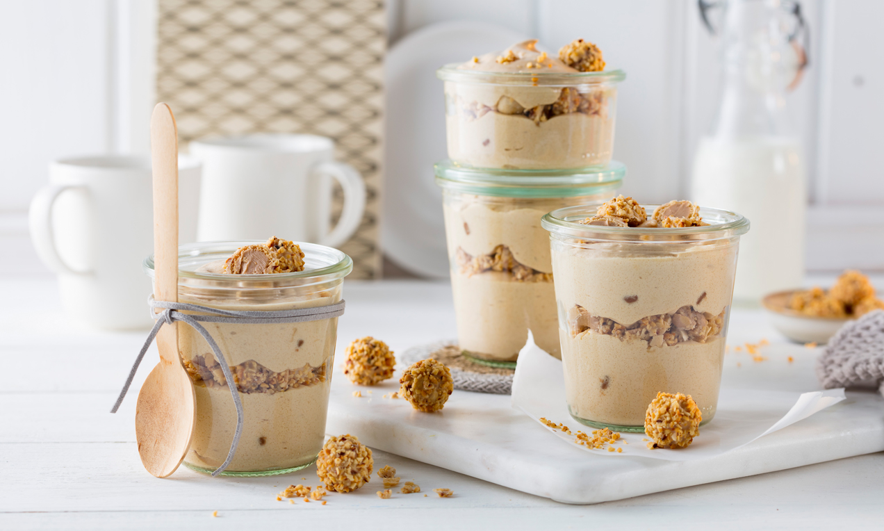 Karamellcreme mit Giotto® Rezept | Dr. Oetker