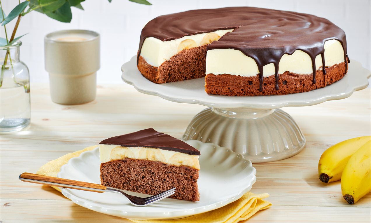 Schoko-Bananen-Torte Rezept | Dr. Oetker