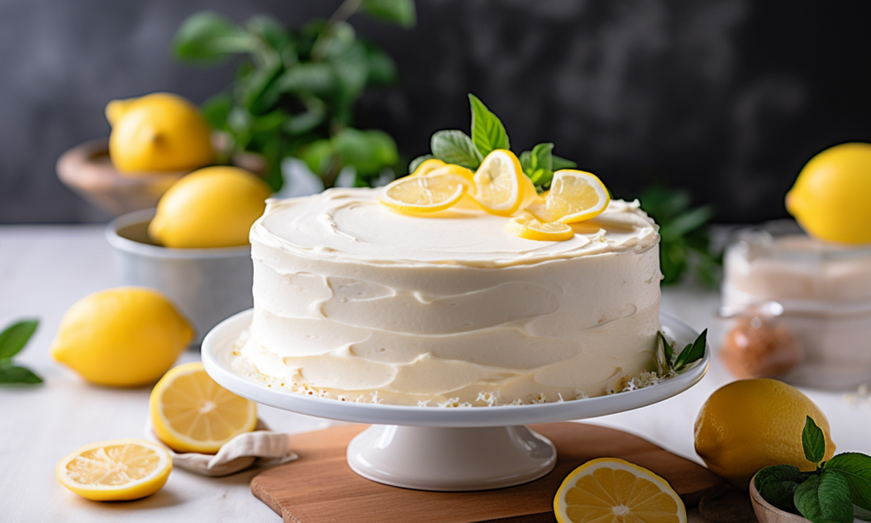 Zitronen-Torte Rezept | Dr. Oetker